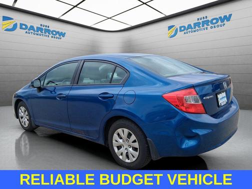 Dyno Blue Pearl II 2012 Honda Civic LX