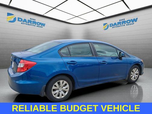 Dyno Blue Pearl II 2012 Honda Civic LX