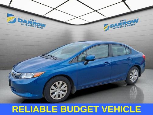 Dyno Blue Pearl II 2012 Honda Civic LX