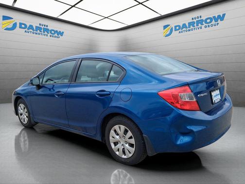 Dyno Blue Pearl II 2012 Honda Civic LX