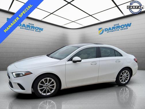 Digital White Metallic 2021 Mercedes-Benz A-Class 4MATIC