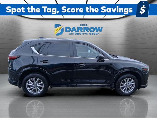 Jet Black Mica 2025 Mazda CX-5 2.5 S Preferred Package