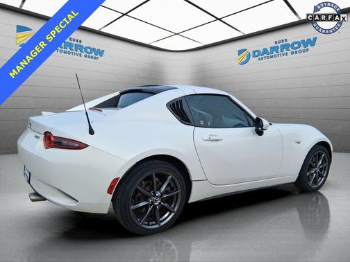 Crystal White Pearl 2017 Mazda MX-5 Miata RF Grand Touring