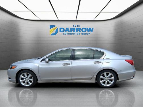 Forged Silver Metallic 2014 Acura RLX Navigation