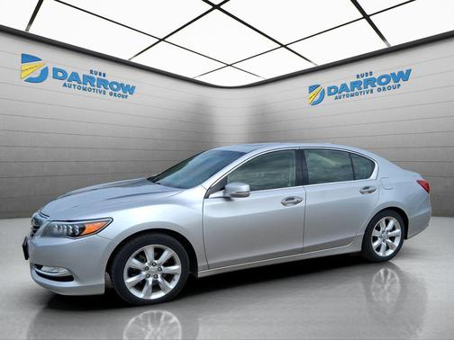 Forged Silver Metallic 2014 Acura RLX Navigation
