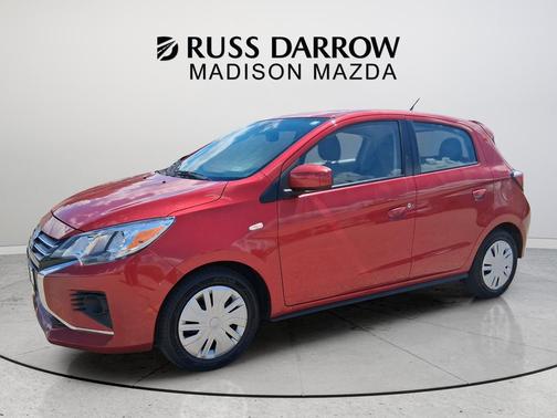 Infrared Metallic 2022 Mitsubishi Mirage ES