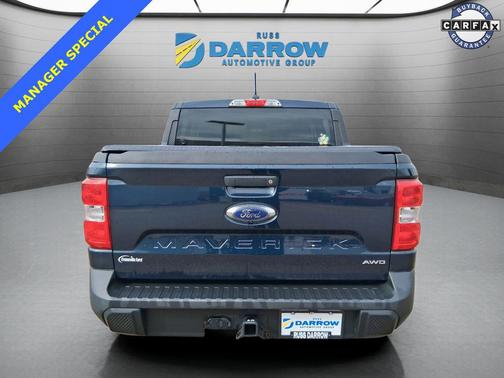 Blue 2022 Ford Maverick XLT