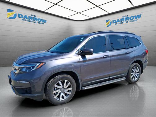 Modern Steel Metallic 2021 Honda Pilot AWD EX-L