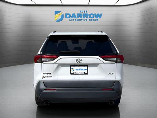Super White 2021 Toyota RAV4 XLE