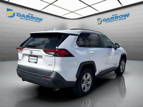 Super White 2021 Toyota RAV4 XLE