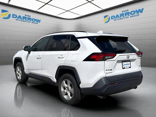 Super White 2021 Toyota RAV4 XLE