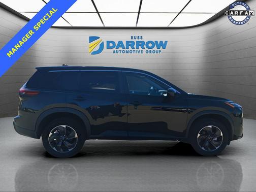 Super Black 2024 Nissan Rogue SV