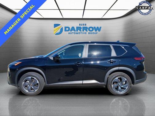 Super Black 2024 Nissan Rogue SV