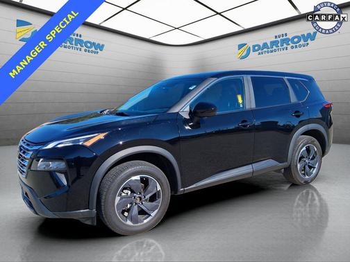 Super Black 2024 Nissan Rogue SV