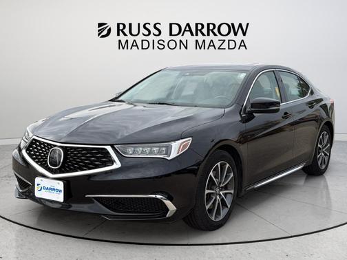Black Copper Pearl 2018 Acura TLX Technology