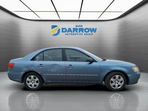 Medium Silver Blue Metallic 2010 Hyundai SONATA GLS