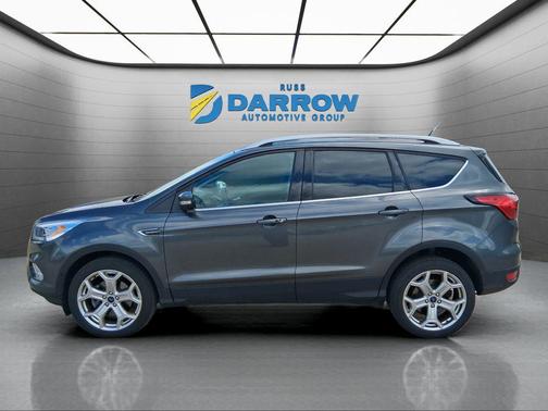 Agate Black Metallic 2019 Ford Escape Titanium