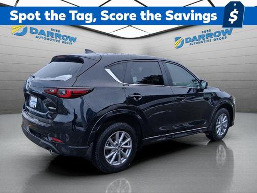 Jet Black Mica 2025 Mazda CX-5 2.5 S Preferred Package