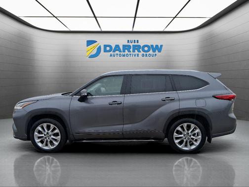 Magnetic Gray Metallic 2023 Toyota Highlander Hybrid Limited