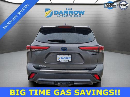 Magnetic Gray Metallic 2023 Toyota Highlander Hybrid Limited