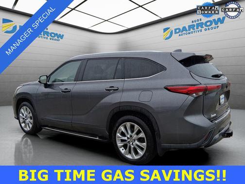 Magnetic Gray Metallic 2023 Toyota Highlander Hybrid Limited