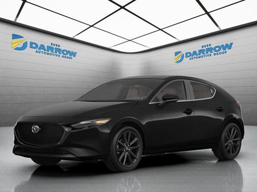 Jet Black Mica 2026 Mazda Mazda3 FWD w/Preferred Package