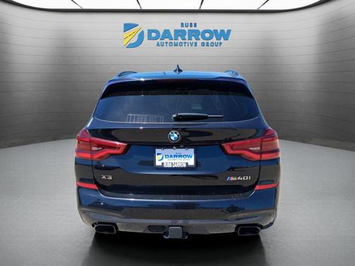 Black Sapphire Metallic 2018 BMW X3 M40i