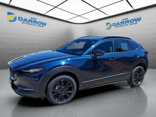 Deep Crystal Blue Mica 2026 Mazda CX-30 2.5 Turbo Premium Plus Package