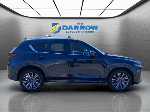 Deep Crystal Blue Mica 2025 Mazda CX-5 2.5 Turbo Signature