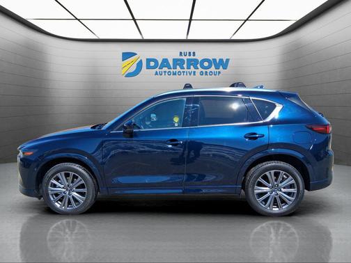 Deep Crystal Blue Mica 2025 Mazda CX-5 2.5 Turbo Signature