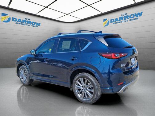 Deep Crystal Blue Mica 2025 Mazda CX-5 2.5 Turbo Signature