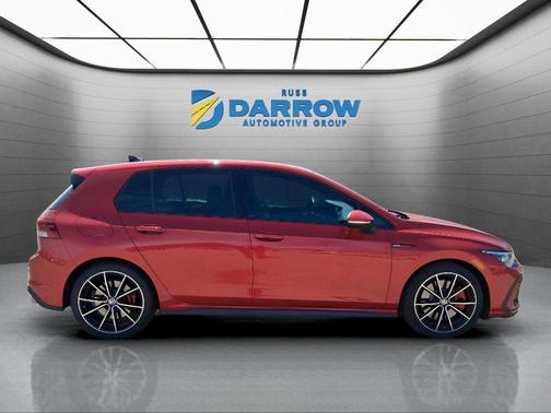 Kings Red Metallic 2024 Volkswagen Golf GTI 2.0T SE DSG