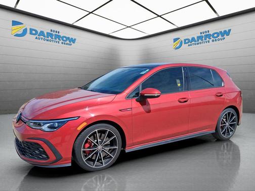 Kings Red Metallic 2024 Volkswagen Golf GTI 2.0T SE DSG