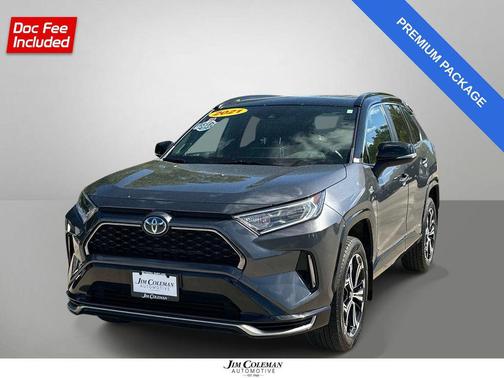 Magnetic Gray Metallic w/Midnight Black Roof 2021 Toyota RAV4 Prime XSE