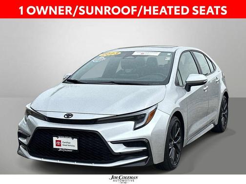 Classic Silver Metallic 2023 Toyota Corolla XSE
