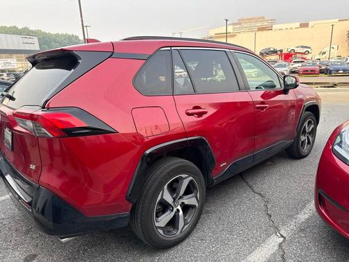 Supersonic Red 2021 Toyota RAV4 Prime SE