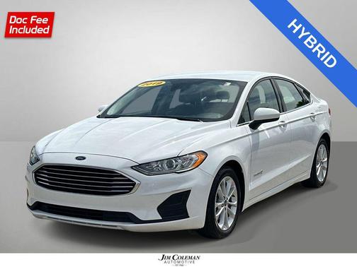 OXFORD WHITE 2019 Ford Fusion Hybrid SE