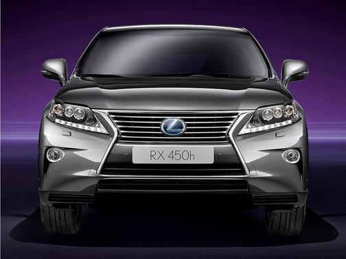 White 2013 Lexus RX 450h Base