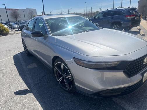 Lunar Silver Metallic 2023 Honda Accord Hybrid Sport