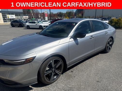 Lunar Silver Metallic 2023 Honda Accord Hybrid Sport
