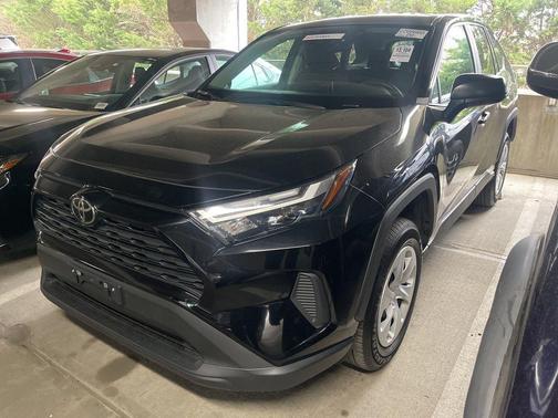 Midnight Black Metallic 2025 Toyota RAV4 LE