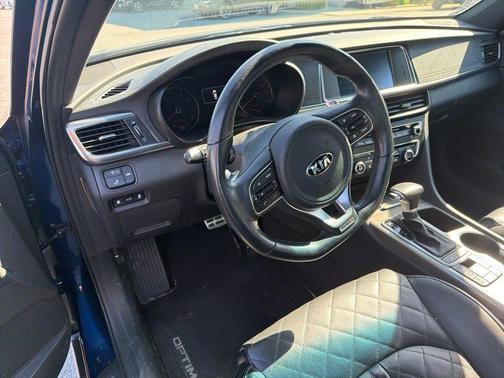 Horizon Blue 2017 Kia Optima SXL Turbo