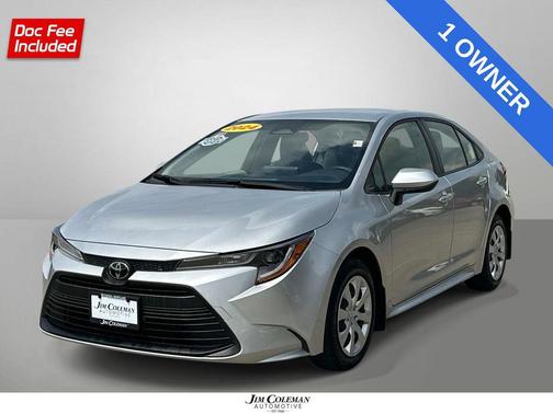 Classic Silver Metallic 2024 Toyota Corolla LE