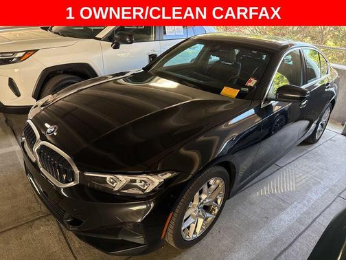 Black 2025 BMW 330 330i