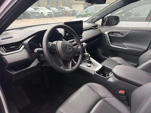 Silver Sky Metallic/Midnight Black Metallic 2024 Toyota RAV4 Prime XSE