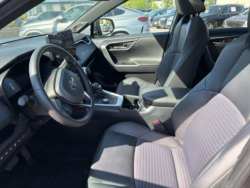 Magnetic Gray Metallic/Midnight Black Metallic 2024 Toyota RAV4 Hybrid SE