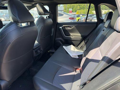Magnetic Gray Metallic/Midnight Black Metallic 2024 Toyota RAV4 Hybrid SE
