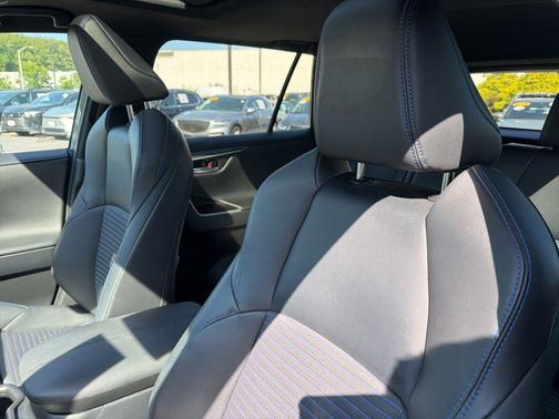 Magnetic Gray Metallic/Midnight Black Metallic 2024 Toyota RAV4 Hybrid SE