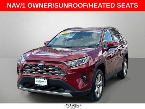 Ruby Flare Pearl 2021 Toyota RAV4 Hybrid Limited