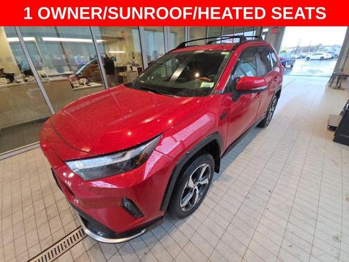 Supersonic Red 2023 Toyota RAV4 Prime SE